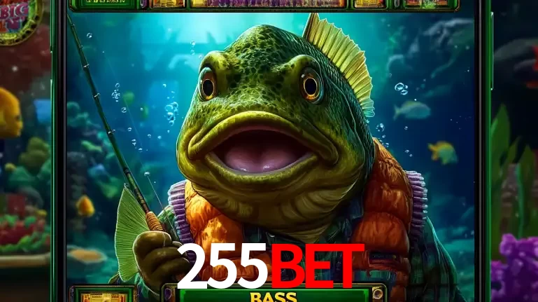 Personagem de peixe pescador do popular jogo de slot com tema de pescaria, uma das emocionantes opções de caça-níqueis para jogar e ganhar no cassino 255bet.